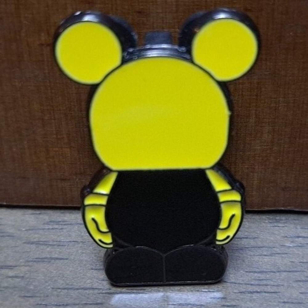 2012 Vinylmation‎ Jr Yellow & Black Mickey Mouse Disney Trading Pin